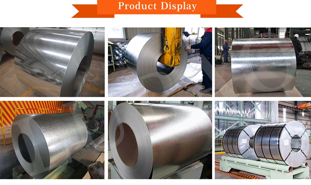 Chinese Manufacturers Supply SGCC Dx51d+Z 0.8mm 1.0mm 2.0mm 3.0mm Galvanized Steel Coil