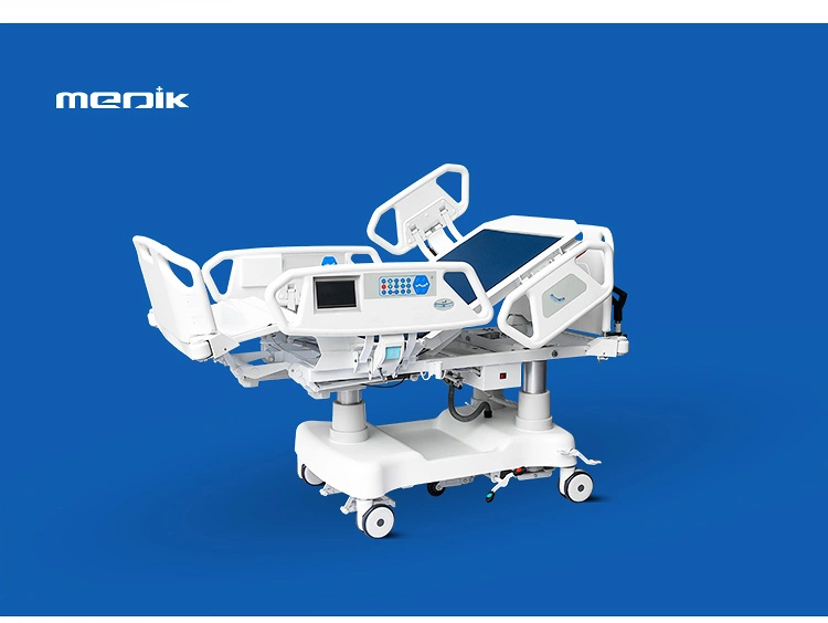 Ya-D8-2 China Large Manufacturer 8 Multi-Function Automatic Real Chair ICU Electrical Hospital Bed with CPR Function