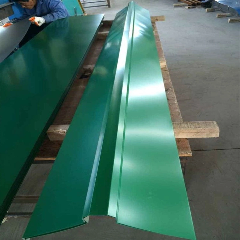 PPGI Corrugated Profiled Color Steel Roof Sheet Trapezoidal Prepainted Metal Roofing Sheet