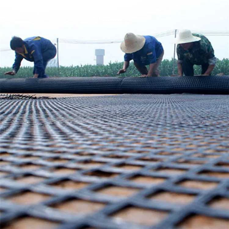 Geogrids Road Construction Plastic PP Biaxial Geogrid for Mining