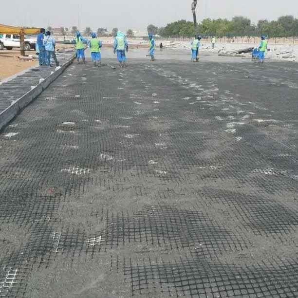OEM Polypropylene Biaxial Geogrids Supplier for Soil Reinforcement Road Construction
