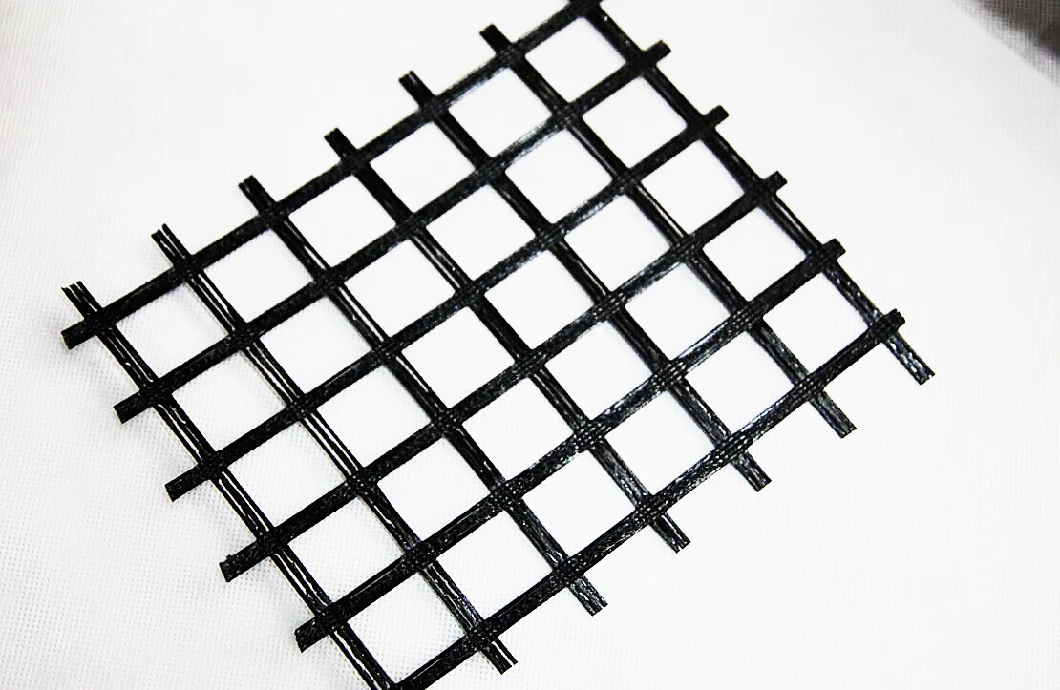 Hi Strength Warp Knitted Pet Biaxial Uniaxial Geogrid for Road Constrcution Retaining Walls Soil Reinforcement Reliable Geogrid Supplier