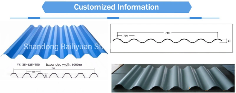 Galvanized Steel Sheet Iron Plate Gi Corrugated Sheet Roof