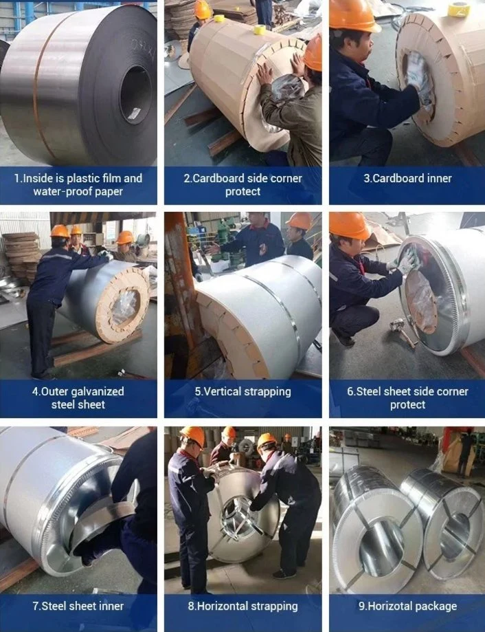 Cold Rolled Stainless Steel Prepainted Color Coated Galvalume Galvanized Steel Coil