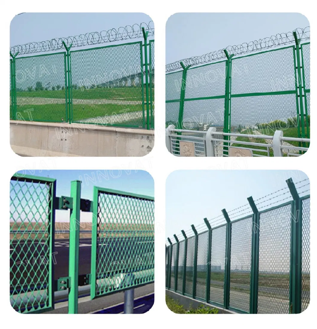 Galvanized Stainless Steel Aluminum Expanded Metal Mesh, Granary Network