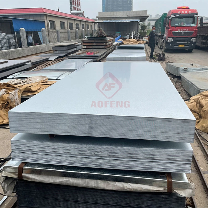 Factory Hot-DIP Dx52D Dx53D Galvanized Steel Plate