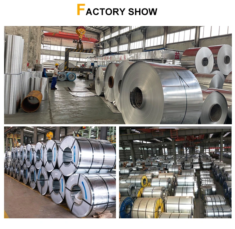 China Factory Price Galvanized 0.12mm-6.0mm Thickness Gi Sheet Roll Galvanized Steel Coil