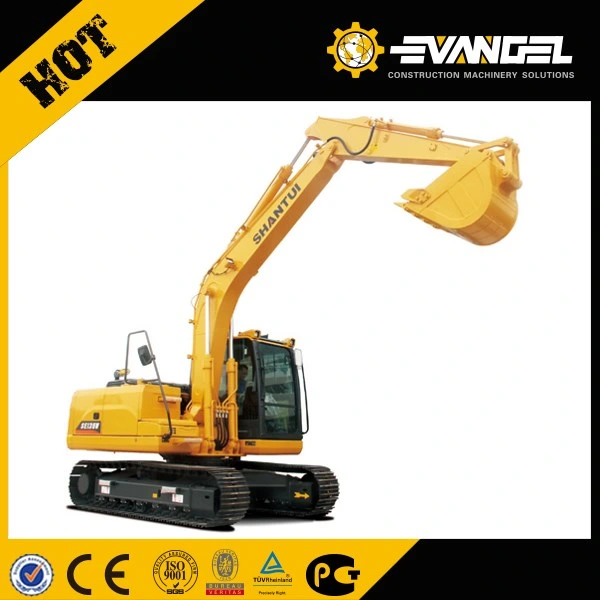 Shantui Mining Excavator Operating Weight 13.5 Ton