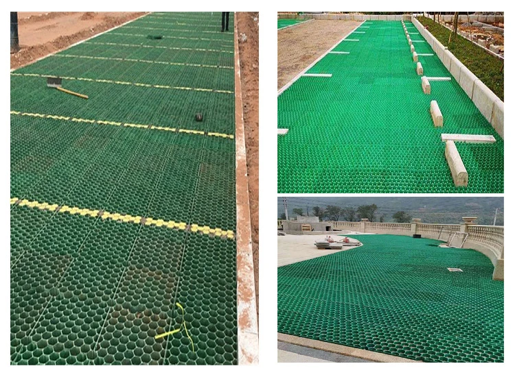 Heavy Duty Honeycomb Plastic Paver Ground Grid Grass PP Geocell Driveway Recycled Product