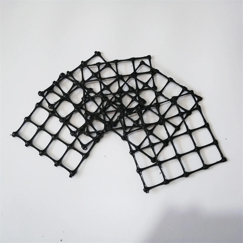 High Quality PP Biaxial Plastic-Steel Reinforcement Earthwork Geogrid