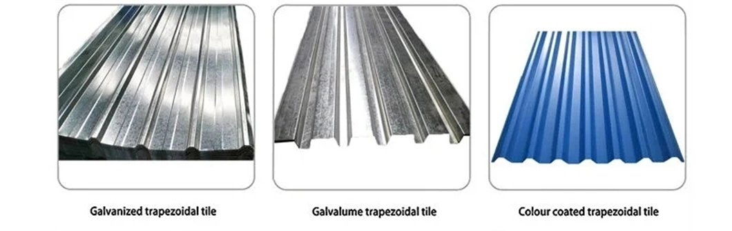 China Manufacturer Steel Material Galvanized Roofing Sheet Zinc Coated Corrugated Steel Sheet Galvanized Corrugated Roofing Sheet