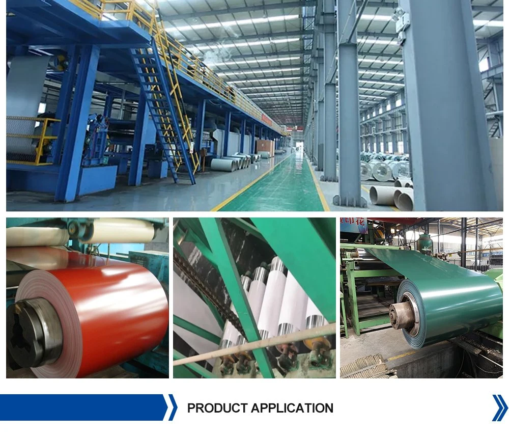 China Manufacture Hot Sale PPGI PPGL Zinc 65mn Hot Rolled PPGL Coated Galvanized Steel Sheet Coil for Metal Roofing