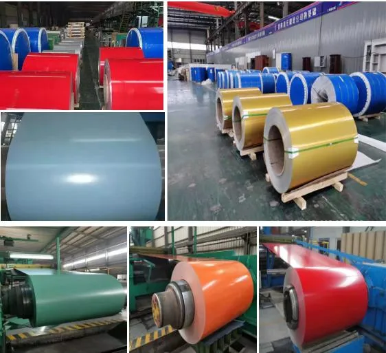 Design Prepainted Galvanized Steel Coil Sheet Suppliers PPGI Colour Pattern Coated Gi Steel Coil Color Coated Steel PPGI Coil