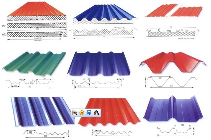 Long Span Roof Price Philippines Prepainted Galvanized PPGI Corrugated Steel Roofing Sheet
