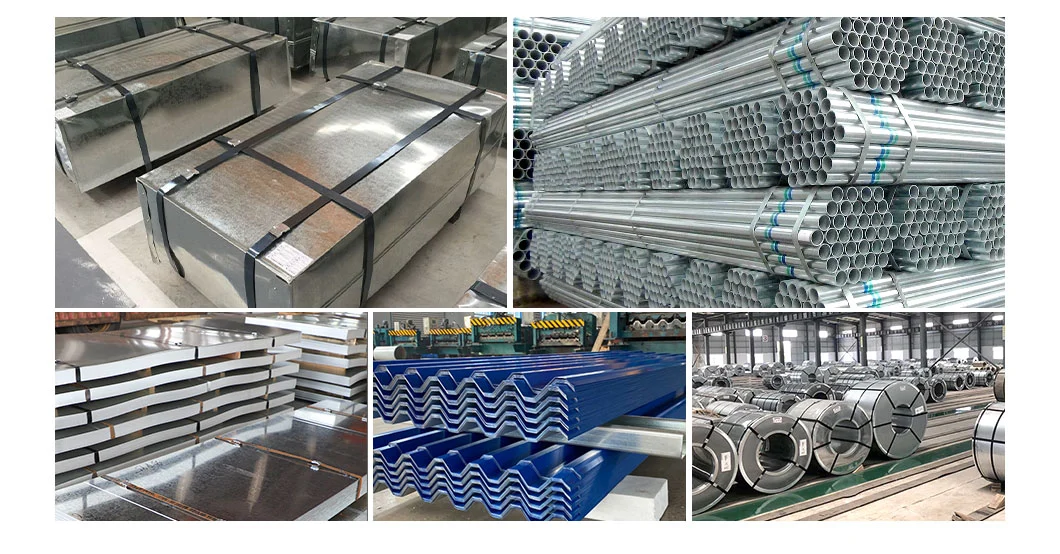 Manufacturer Z100 ASTM Galvanized Zinc Metal Galvanized Corrugated Roofing Sheet