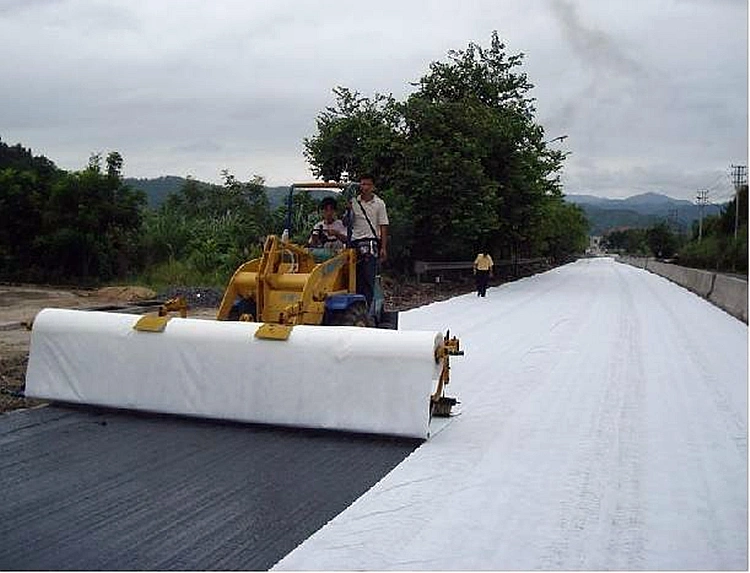 Non-Woven Geotextile Road Fabric for Slope Protection