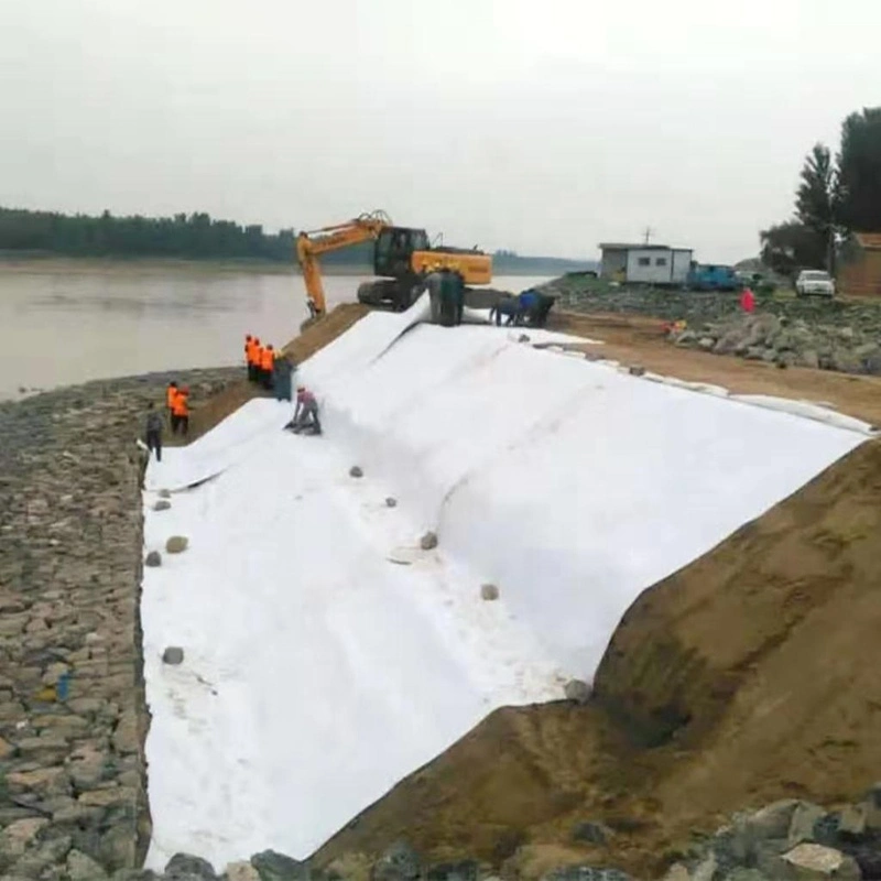 Road Reinforce Long Fiber Polyester Nonwoven Geotextile Fabric High Tensile Strength