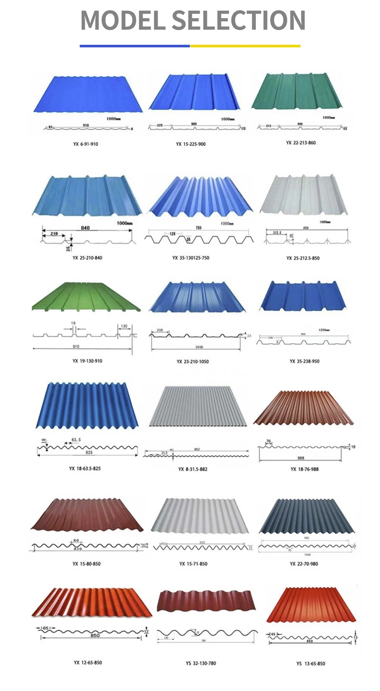 Factory Directly Sales PPGI PPGL Steel Roofing Sheet Q345b Q345c Q345D Color Coated Corrugated Board Sheet for Sales