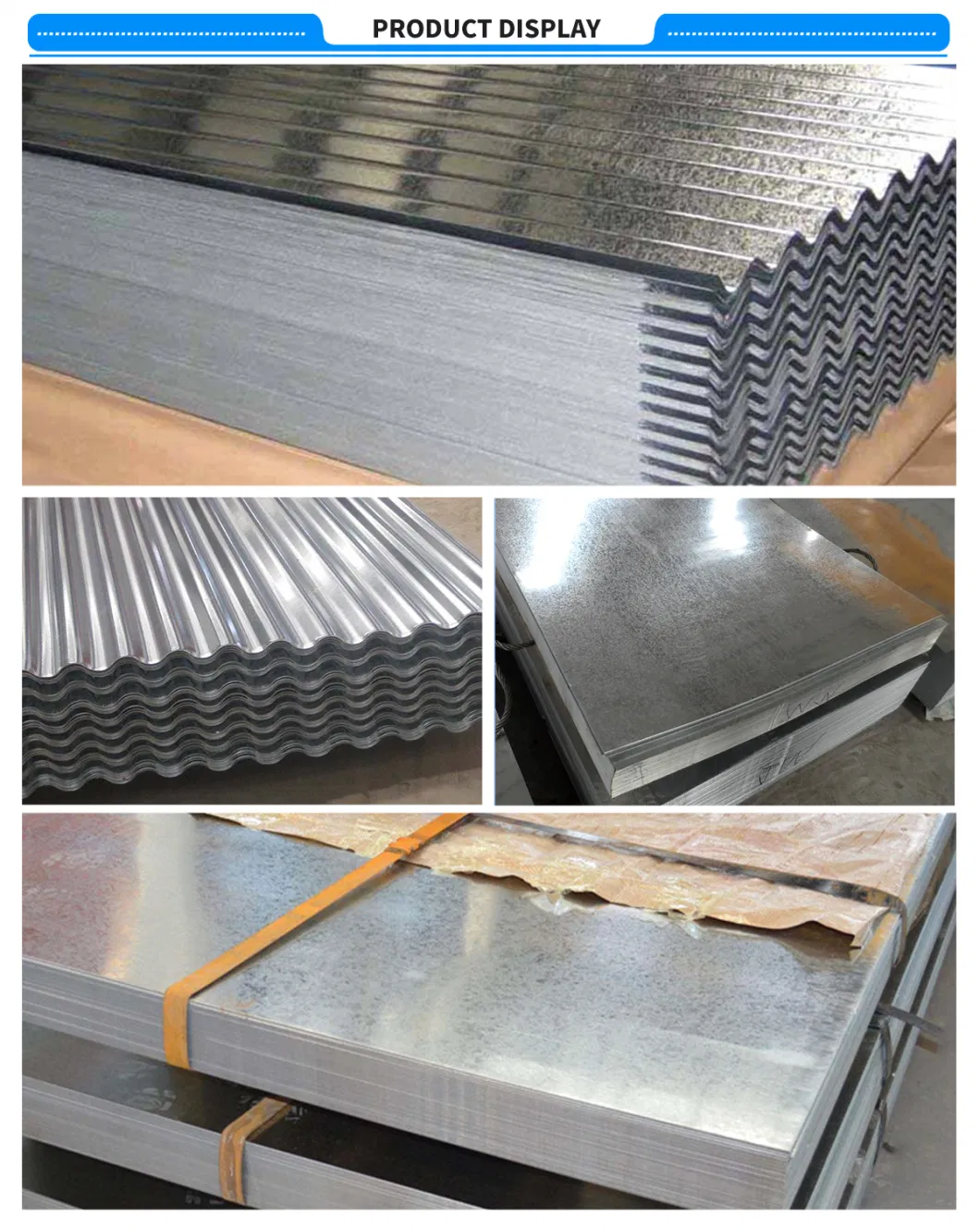 Wholesale Galvanized Steel Sheet/Roofing Sheet/Carbon Steel/Aluminium Zinc Sheet/Nava Steel Sheet/Stain Steel Sheet/Steel Plate/Roofing Sheet/Cr Steel Sheet