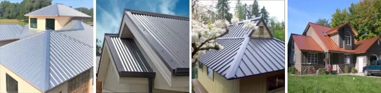 Wholesale Aluminum Galvanized Roof Color Sheet Steel Corrugated Metal Roofing Sheet