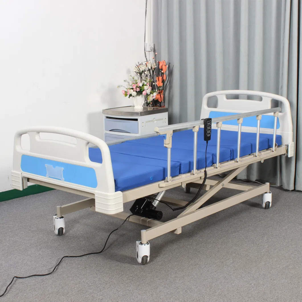 Competitive Price High Quality Multifunction Three Function Hospital Electric Large Guardrail Nursing Bed