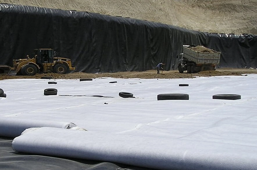 Continuous Filament Polypropylene Polyester Pet PP Non-Woven Pet Geotextile Fabric