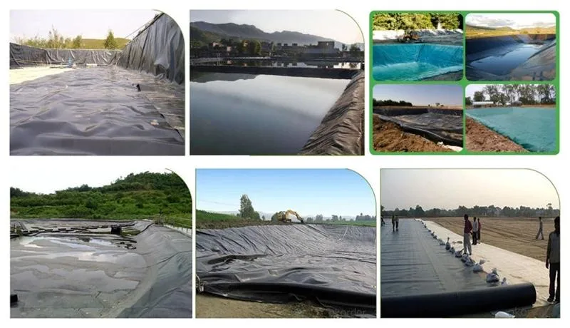 0.5mm Waterproof HDPE Geomembrane for Fish Pond Liner