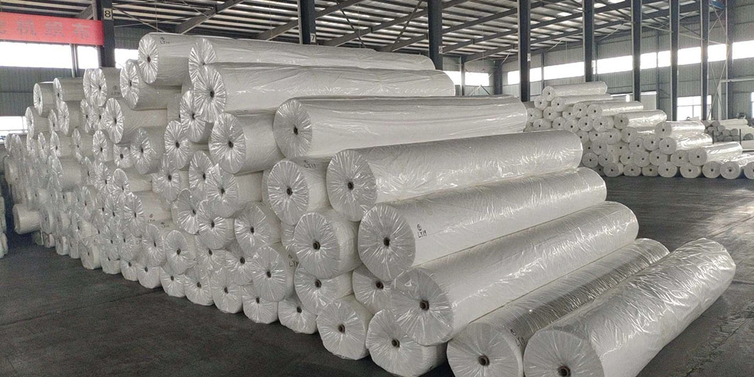 100% Pet Short Fiber Non Woven Geotextile Fabric for Landfill Filtration