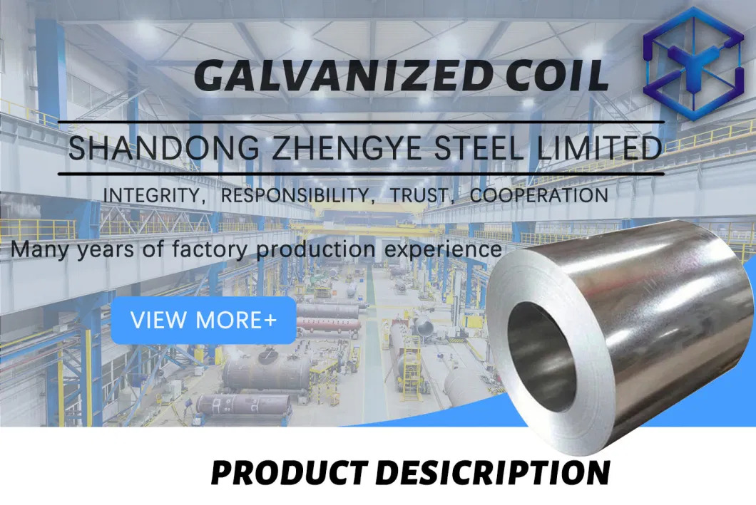 Factory Direct Sales Cold Rolled Hot DIP Galvanized Coil/Dx51 SPCC Galvanized Steel Coil Supply