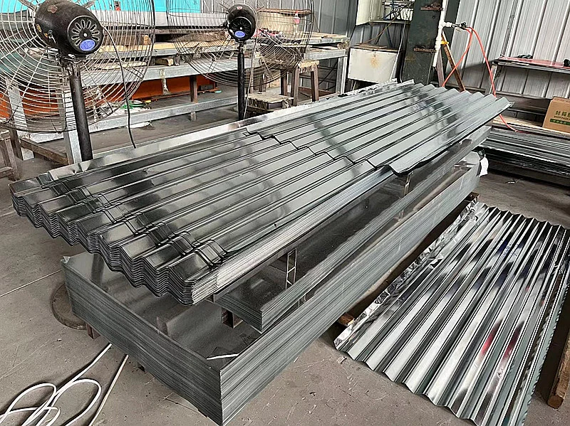 Factory Wholesale Zinc Roofing Dx51d Zinc 30-275g 0.2 mm 914mm Corrugated Zinc Galvalume Metal Roofing Coil Sheet Gi Plate Hot Dipped Galvanized Steel Sheet