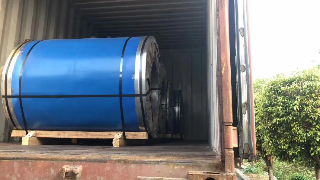 China Supply Manufacturer 0.12-0.8mm PPGI PPGL Color Coated Prepainted Galvanized Steel Coil