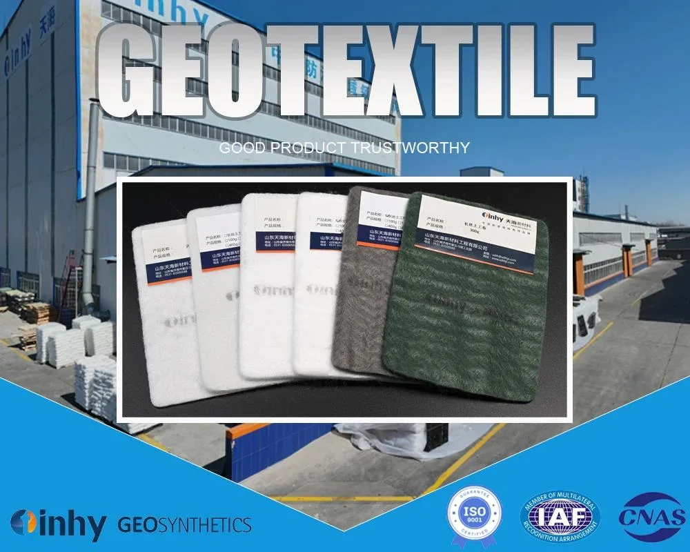 400g 500g Polyester Filament Fiber Nonwoven Geotextile for Oil Storage Tank