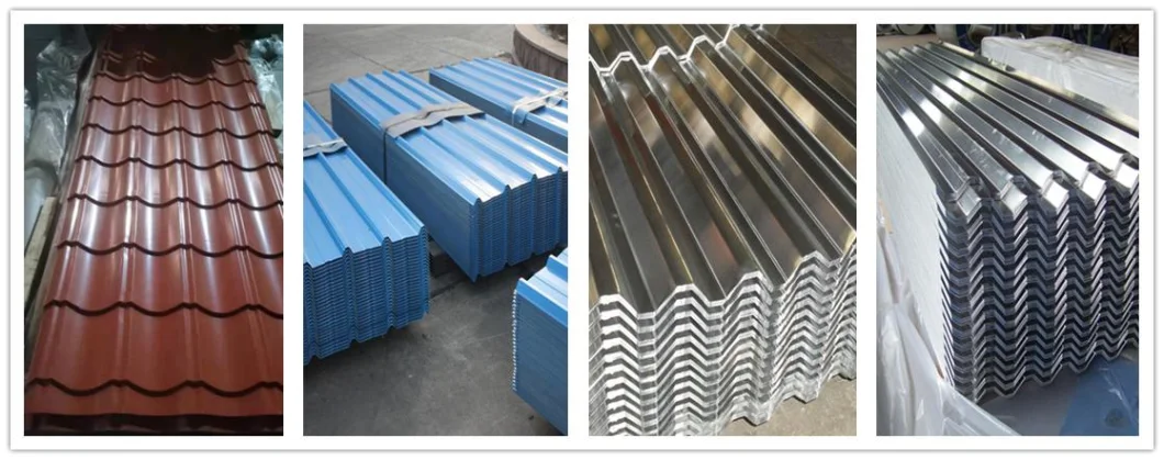 Sio Certification Low Price Hot Sale Green Black White Red Any Ral Color Corrugated Roof Sheet