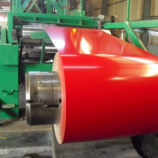 China Supplier PPGI Dx51d Prepainted Galvanized Steel Coil Color Coated Steel Coil PPGI