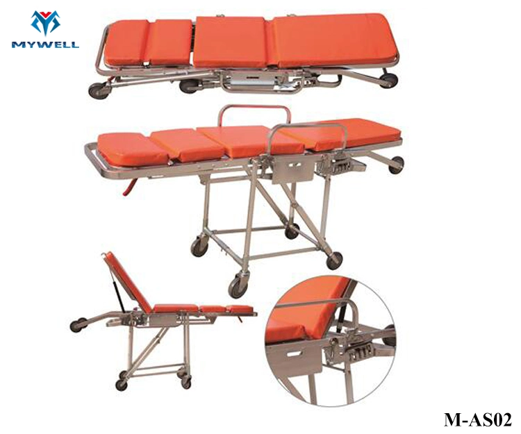 M-As02 First-Aid Aluminum Alloy Rescue Stretcher Bed