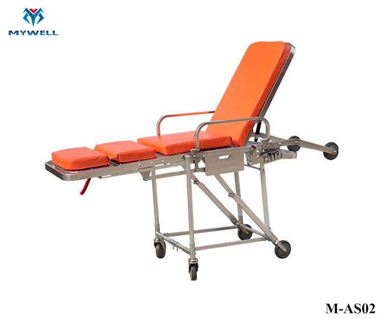 M-As02 First-Aid Aluminum Alloy Rescue Stretcher Bed
