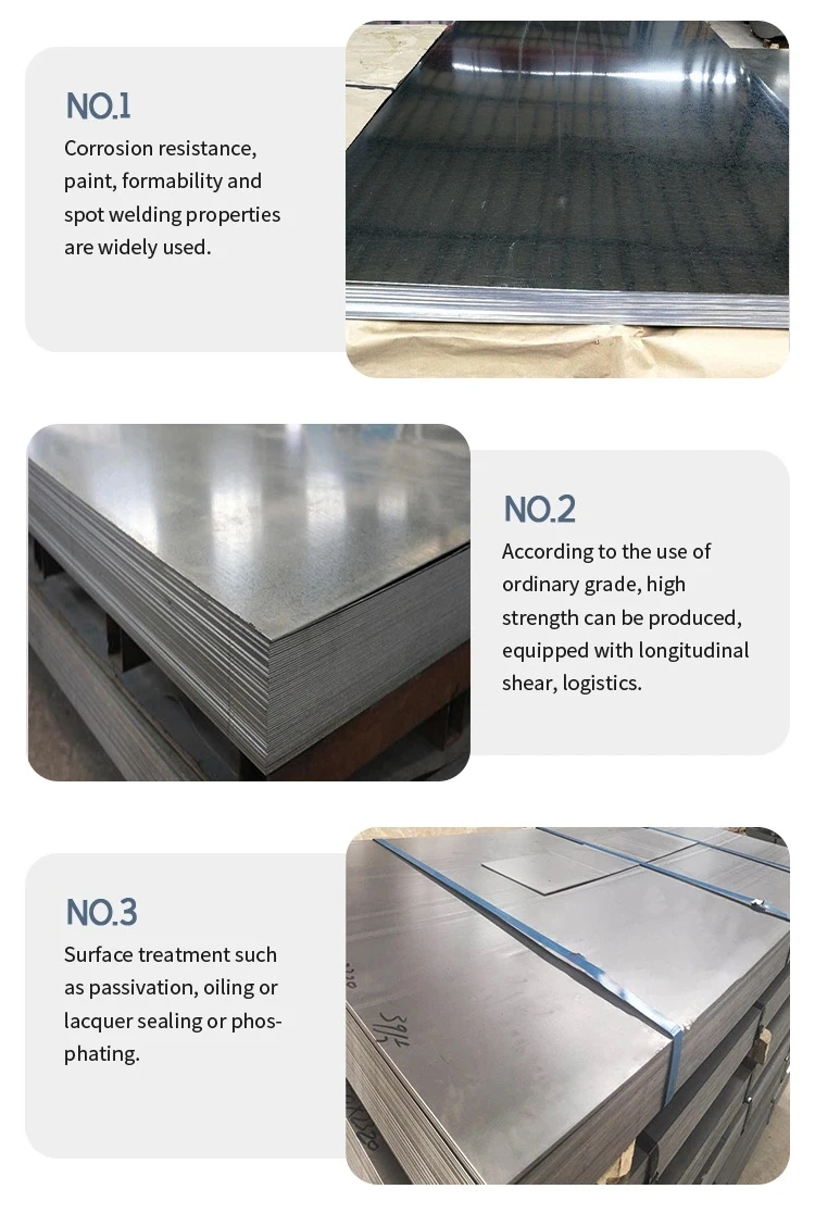 Manufacturer Wholesale Customized Galvanized Steel Sheet for Motor Industry