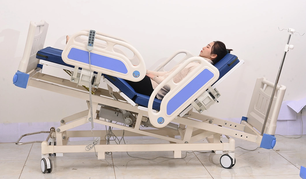 ABS 5 Function Electric Medical Patient Nursing Care Hospital Bed