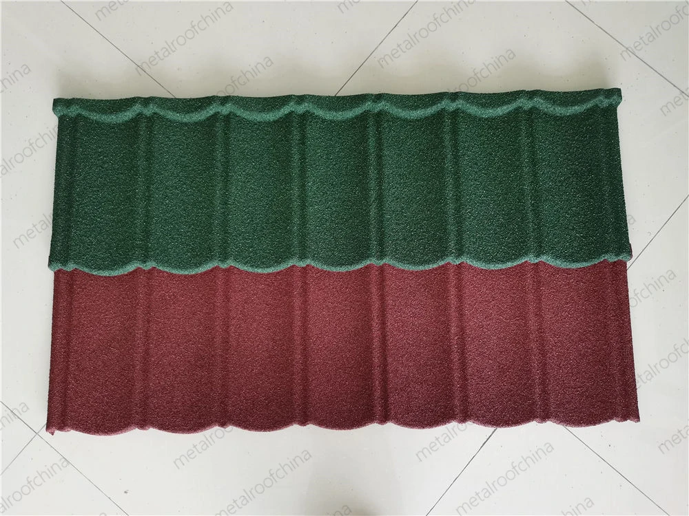 Wholesale PPGL Stone Coated Galvanized Corrugated Metal Roofing Sheet