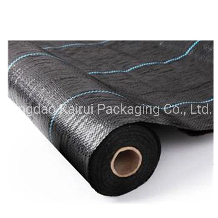 Wholesale 100GSM/120GSM/135GSM/210GSM Geotextile Ground Cover PP Woven Fabric Use for Plant