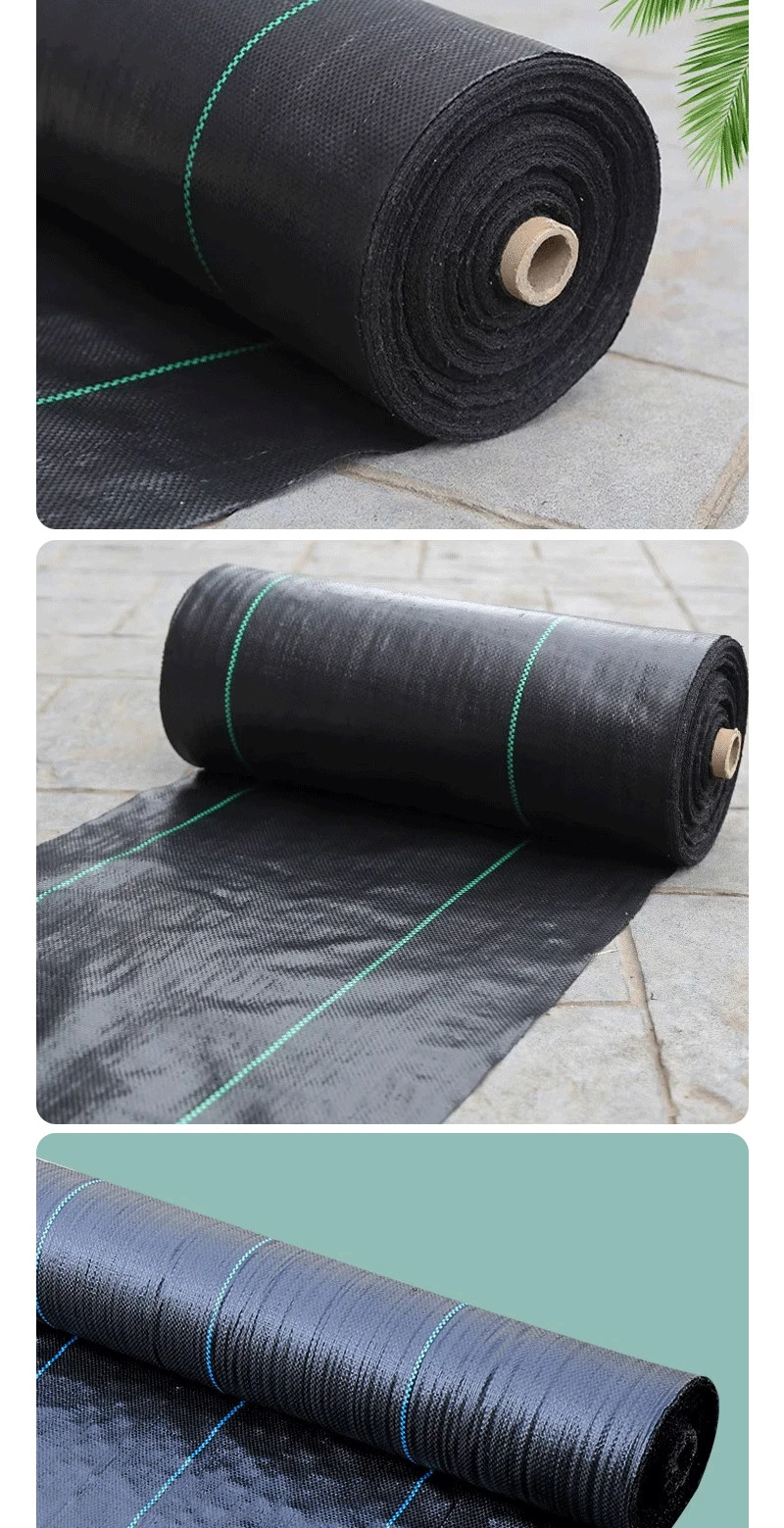 Woven Fabric Geotextile Weed Control Ground Cover Silt Fence Stabilization PP Woven Geotextile for Soil Reinforcement Anti Grass