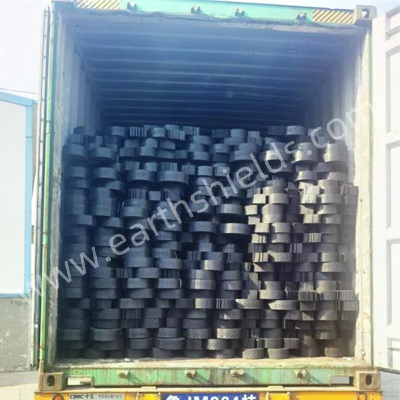 China Factory Textured and Perforated HDPE Plastic Geocell Manufacturer for Road Construction