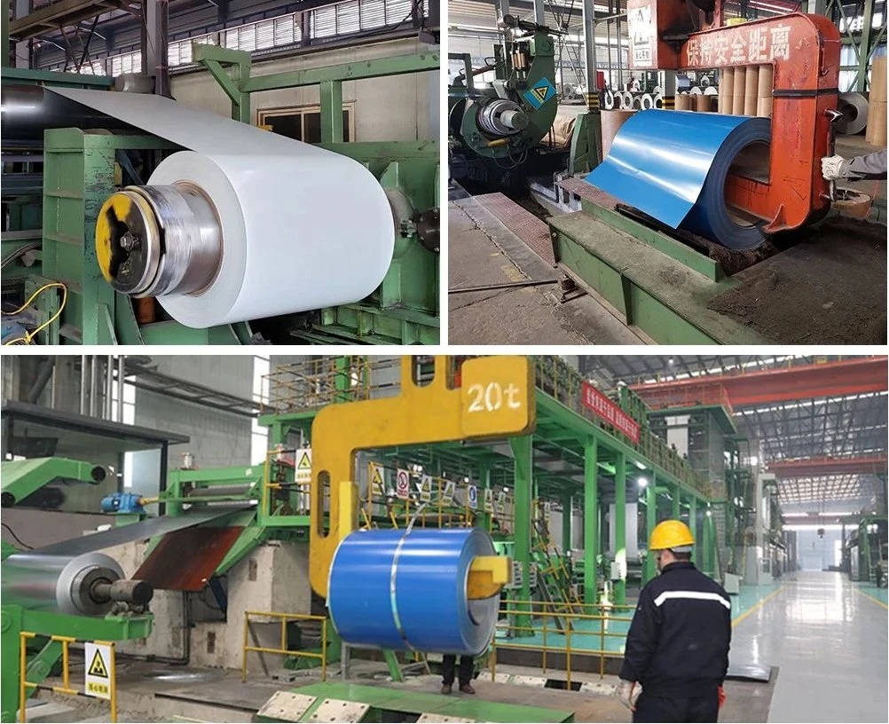 Color Coated Zinc Coated Galvanized Steel Prepainted Steel PPGI Coil Factory Price