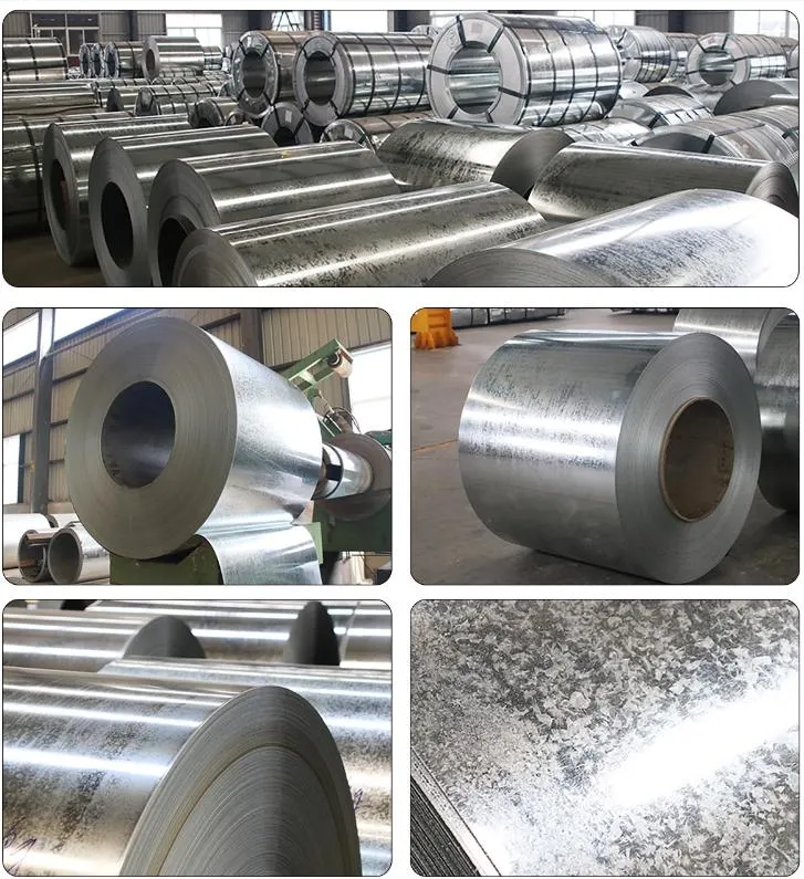 China Factory Hot Sell Dx51d Z275 Z350 Hot Dipped Galvalume Steel Coil Aluzinc Az150 Steel Galvanized Steel Coil