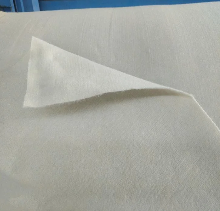 Polypropylene Geo Textile 200g/400g Short Fiber Needle Punched Nonwoven Geotextile Fabric