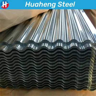  Produzione di acciaio rivestimento a onda zincata a caldo in acciaio zincato Lamiera corrugata per copertura