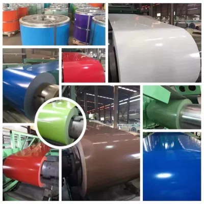 Cina fornitore top acciaio verniciato colore bobine PPGI fogli printained Bobina in acciaio galvanizzato per uso industriale