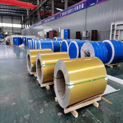 Cina fornitore bobina colorata in metallo spirali in acciaio galvanizzato e verniciato (PPGI/PPGL)