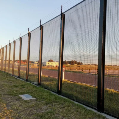 Cavo 358 recinzione ad alta sicurezza rivestito in PVC trasparente Rete metallica di sicurezza anti-salita fence
