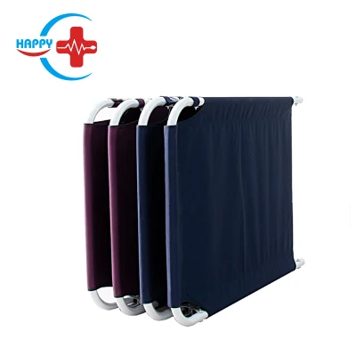 HC-M027 Mobili dell′ospedale pieghevole Ultralight portatile sonno medico accompagnamento reclinabile Letto con sedia